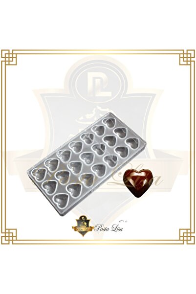 lisapastacılık Polikarbon Çikolata Kalıbı - Kalp