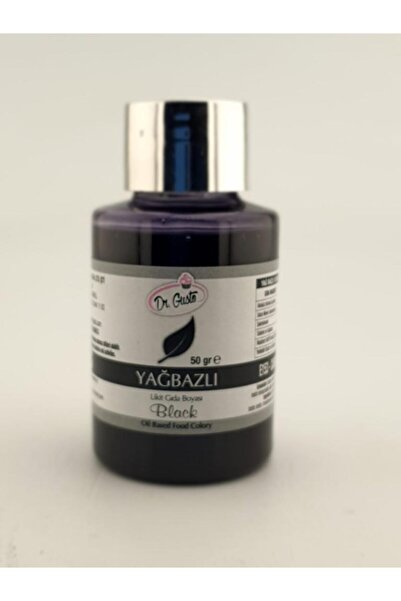 lisapastacılık Dr.gusto Yağ Bazlı Likit Boya 50gr - Siyah