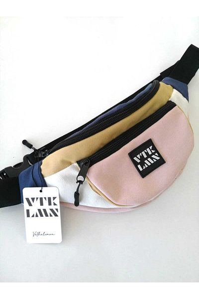 Vatkalimon Unisex Colorful Shoulder and Waist Bag