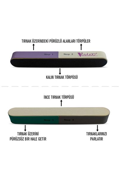 Ebsem 6-Step Professional Nail File