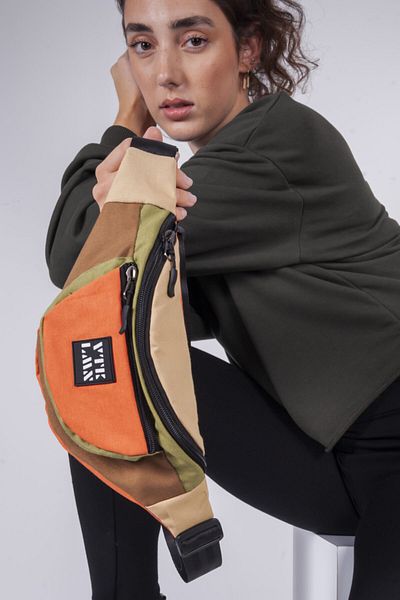 Vatkalimon Unisex Colorful Shoulder and Waist Bag