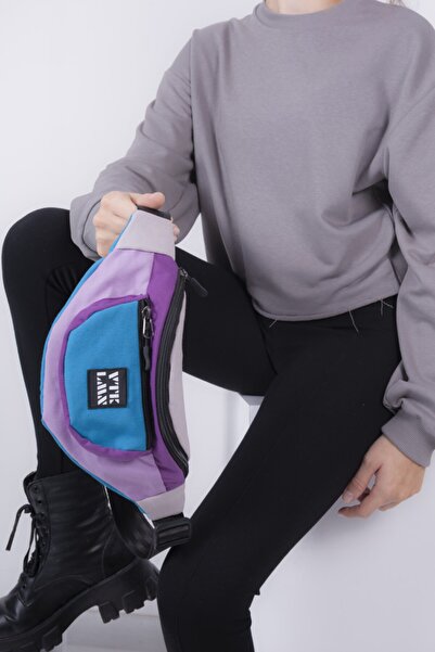 Vatkalimon Geantă de umăr și talie colorată unisex