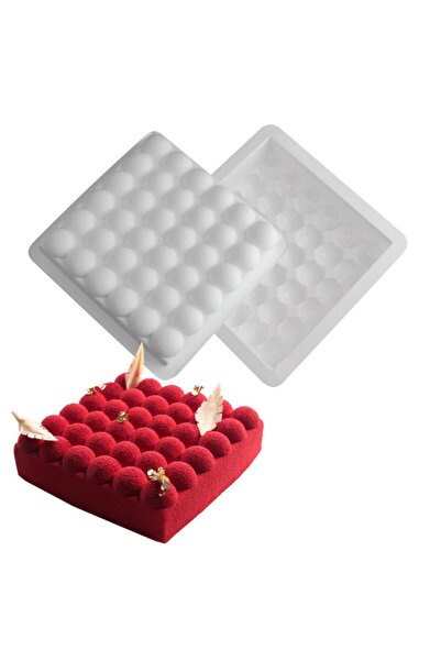 lisapastacılık Happy Moment Profesyonel Silikon Kek Pasta Kalıbı