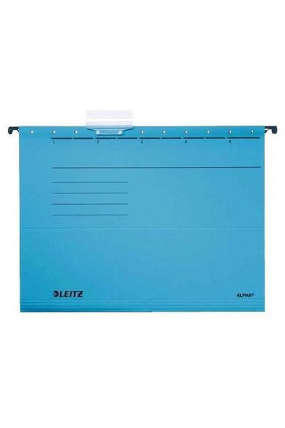 Leitz Brand: Blue File with Wire Free Strap 6515-00-35 Category: Files