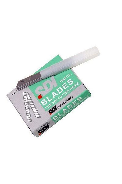 Sdi Wide Utility Knife Refill 10 Piece Tube
