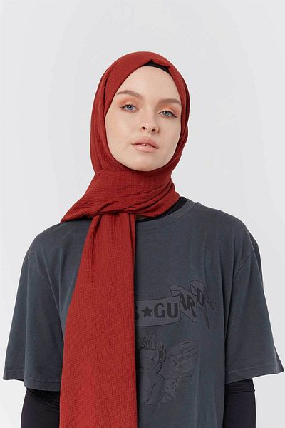 Modakaşmir Mio Jazz Series Red Shawl
