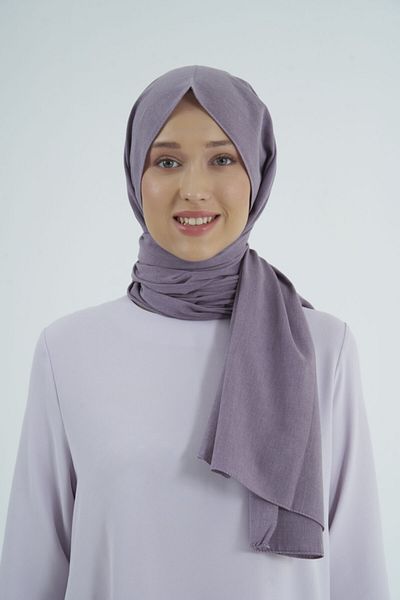 Gülsoy Women's Cotton Cotton Shawl Lilac - 8