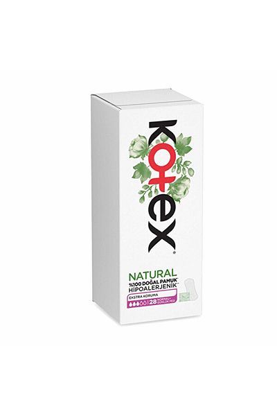 Kotex Brand: Natural Daily 28 Pack Category: Hygienic Pads