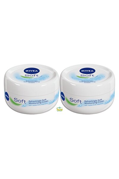 NIVEA Soft 200 Ml Nemlendirici Krem X 2 Adet