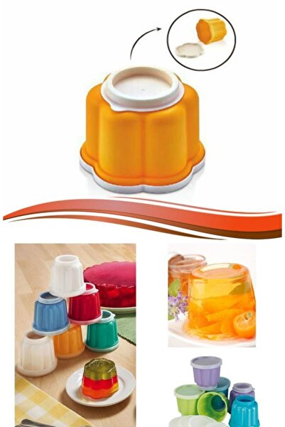 Genel Markalar Jöle Kalıbı Çiçek Şekilli Jöle Şekillendirici Jöle Kalıbı 2 Adet