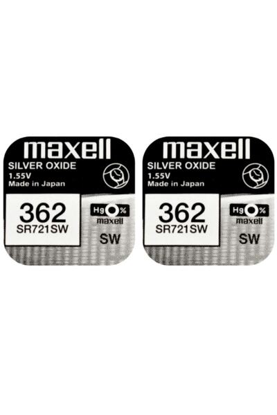 Maxell 362 Sr721sw 1.55v Saat Pili 2 Adet
