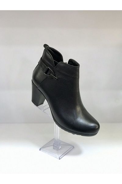 ROAD MASTER Scavia 100% Γνήσιο Δέρμα Ολόκληρες Ορθοπεδικές Μπότες με κοντό τακούνι