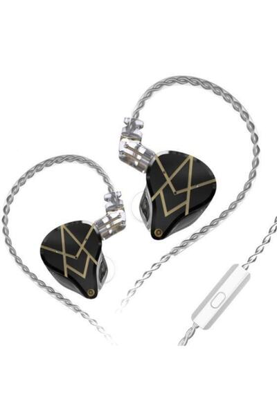 KZ Siyah Denge Armatür Sürücülü Kulak İçi Kulaklık Asx 10ba