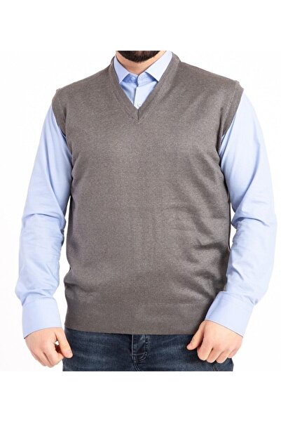 NACAR STORE Men's V-Neck Thin Wool Knitwear Knitted Anti-Pilling Dad Sweater