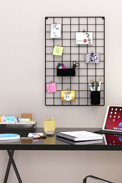 ABDULLAH IŞIK METAL 33x50 Dekoratif Tel Pano Not - Fotoğraf Askılığ