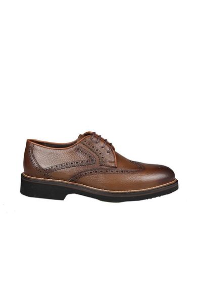 MARCOMEN 14242 Pure Leather Walnut Men's Casual Shoes