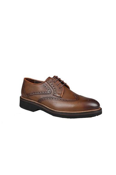 MARCOMEN 14242 Pure Leather Walnut Men's Casual Shoes