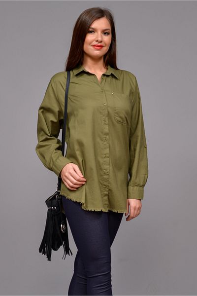 TUSSE Battal Cotton Women's Shirt