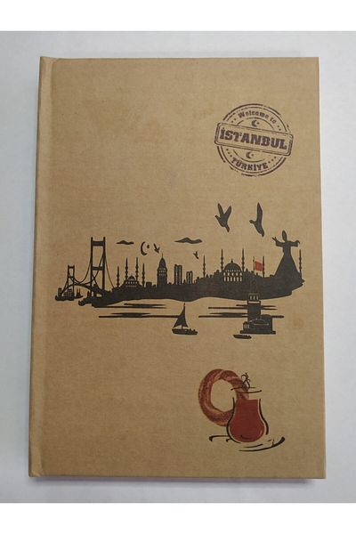 DEFTERSAN اسطنبول كاناكالي إزمير طرابزون دفتر خفيف للغاية 14*20
