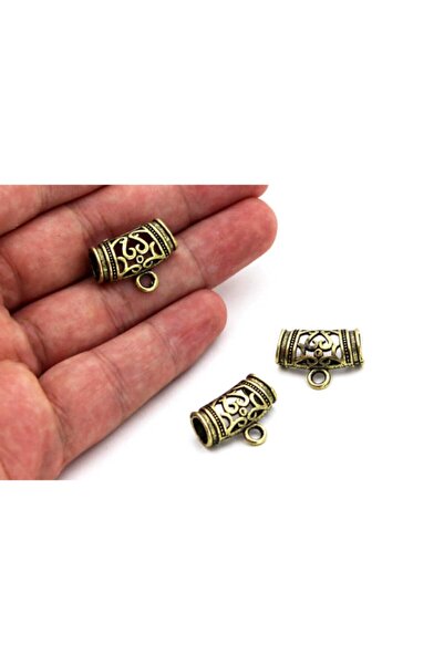 yfhobi 2 Adet - 22x16 Mm, Kolye, Fular Ve Iğne Oyası Aparatı, Metal Takı Malz...