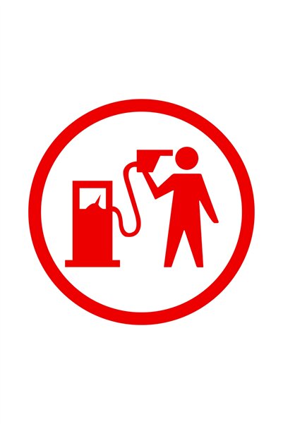 Quart Aksesuar 13 X 13 Cm Benzin Deposu Sticker Araba Yakıt Deposu Oto Araba ...