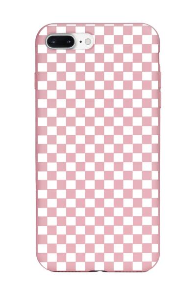 Spoyi iPhone 7 Plus - 8 Plus Compatible Checkerboard Design Powder Launch Pho...