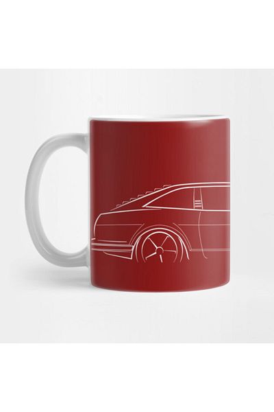 Pixxa 1983 Datsun 280zx - استنسل ملف تعريف، كوب أبيض