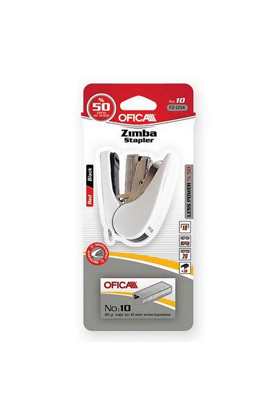 Ofica Small Stapler Machine And Wire Black-red (fz-11sk)