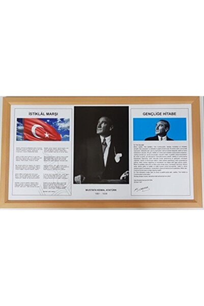 MEKAFİX 3'lü Milli Levha Seti Mdf Çerçeve