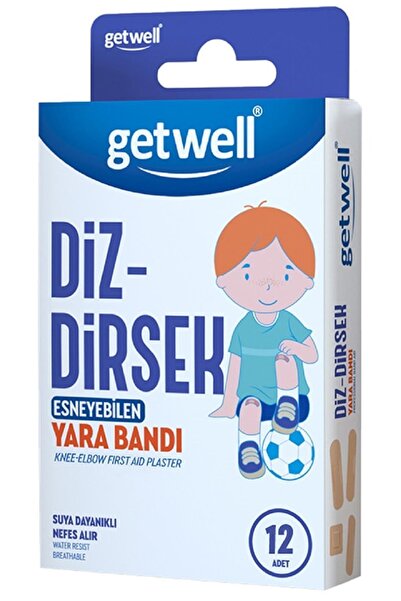 Getwell Marka: Diz - Dirsek Yara Bandı 12 Adet Kategori: Diğer Sağlık Ürünleri