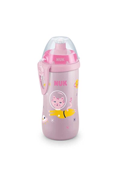 Nuk Pink Water Bottle - Junior Cup 300ml