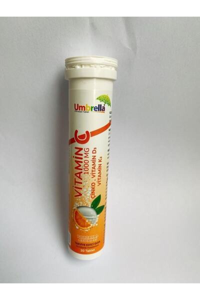 GreenStore Umbrella Vitamin C 20 Efervesan Tablet