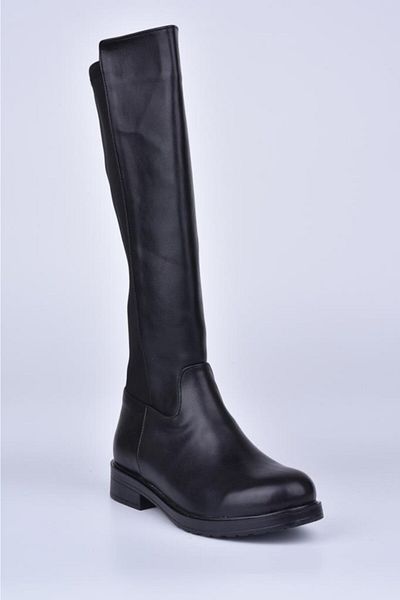 MARY JANE Z910 Black Skin Women's Boots