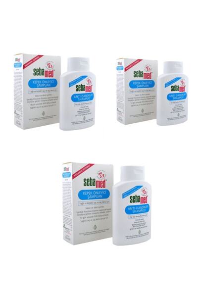 Sebamed 200 ml x3 Anti-Dandruff Shampoo
