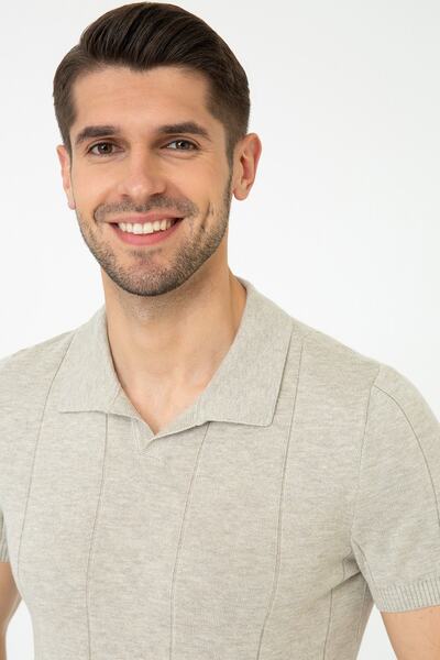 Pierre Cardin Ανδρικό πουλόβερ Kum Melange G021SZ0TK.000.1277810