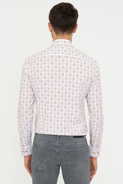 Pierre Cardin Acık Kahverengı Erkek Gömlek G021SZ004.000.1359915