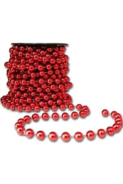 Altınkayaticaret Christmas Tree Ornament Red Chain 8 Meters