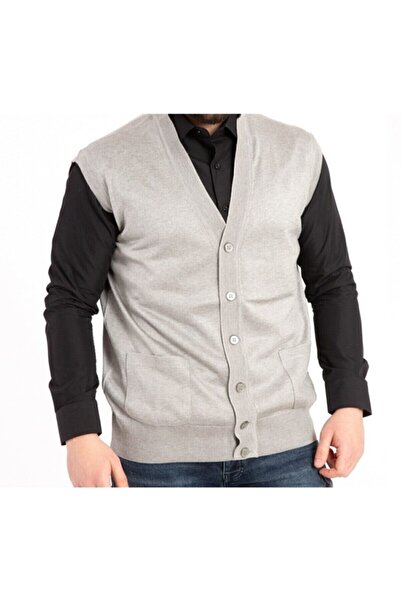 NACAR STORE Men's Buttoned Thin Wool Knitwear Knitted Vest