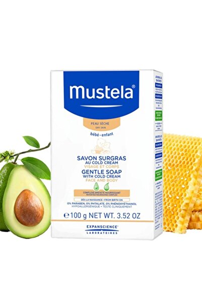 Mustela Cold Cream Içeren Temizleyici Sabun 100 Gr