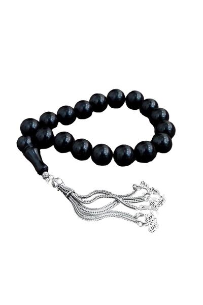 PİGADO Μαύρο κορδόνι ψαρέματος Γεωργίας 12 χιλιοστών, 17 τεμάχια Efe Tesbihi