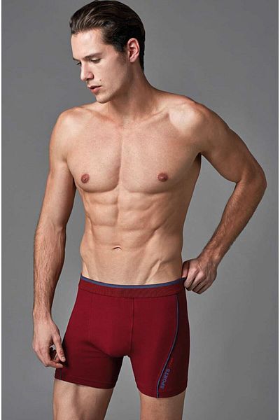 Eros Ανδρικό Claret Red Compact Color Boxer Ers014
