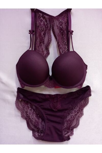 Nurteks Жіночий бюстгальтер з підкладкою та мереживною спинкою