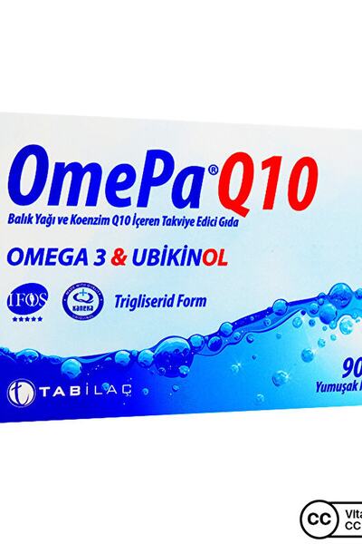 Omepa Omepa-q10 Omega 3 Ubikinol 90 Kapsül