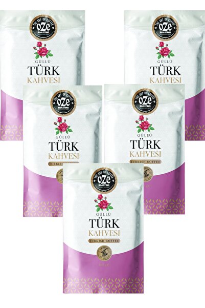 Oze Turkish Coffee with Roses 5-Pack 100g