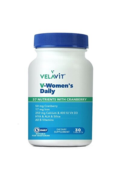 Velavit V-women's Daily Takviye Edici Gıda 30 Tablet