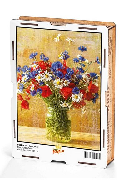 King Of Puzzle Garden Flower Series - Flowers in a Vase 1000 Piece Puzzle