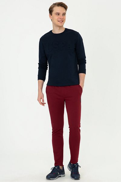Maroon polo sweatsuit deals