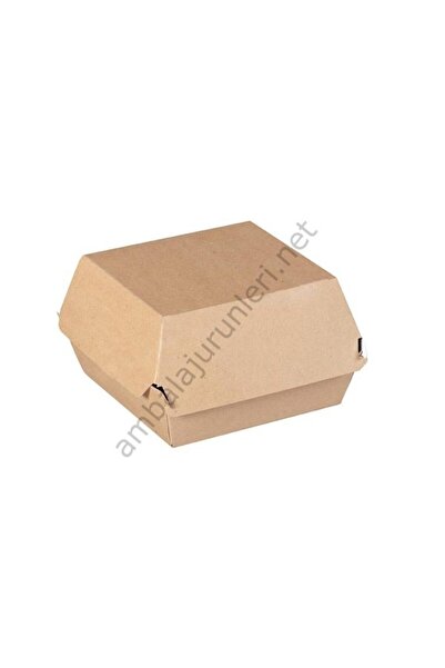 GİZPAK Steak Burger Kutusu 12x12x9cm 400 Adet