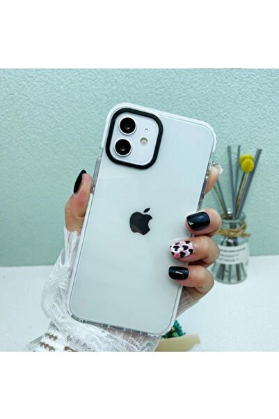 Molly Iphone 12 Uyumlu Mua Şeffaf Silikon Kılıf