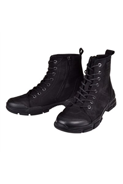 Hammer Jack Ανδρικές μπότες από γνήσιο δέρμα 21520-m Μαύρο Nubuck